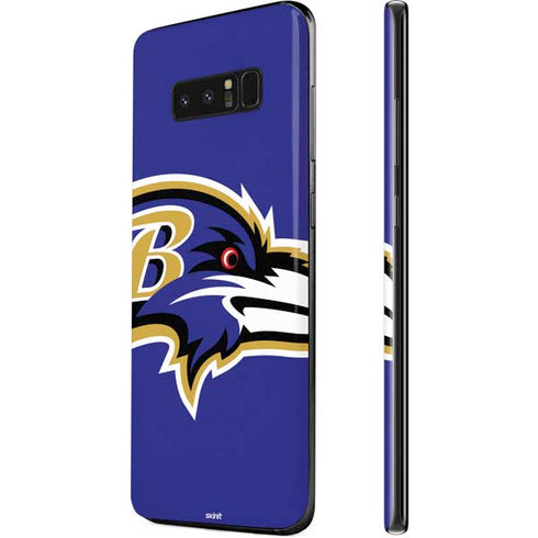 NFL Baltimore Ravens Large Logo Galaxy Note 8 Skin