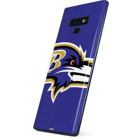 NFL Baltimore Ravens Large Logo Galaxy Note 9 Skin