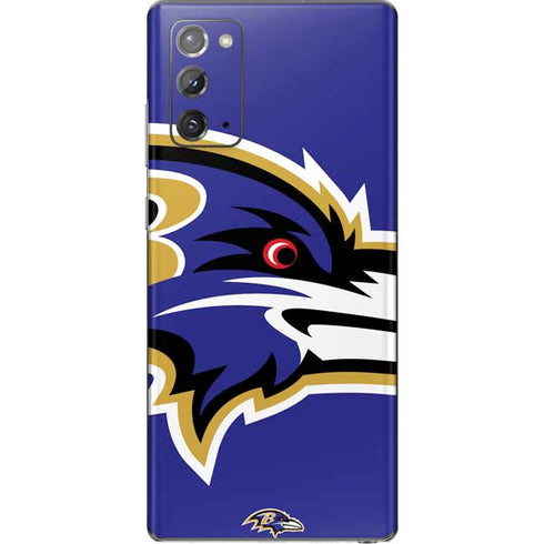 NFL Baltimore Ravens Large Logo Galaxy Note20 5G Skin