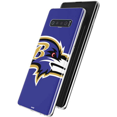 NFL Baltimore Ravens Large Logo Galaxy S10 Plus Skin