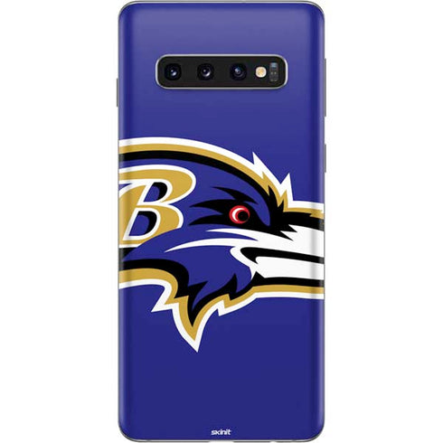 NFL Baltimore Ravens Large Logo Galaxy S10 Skin