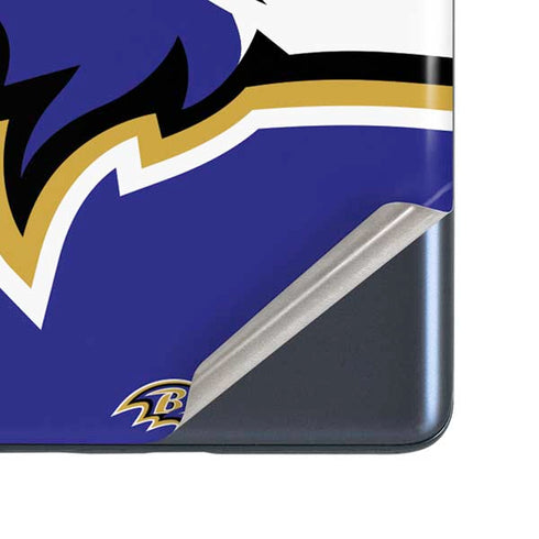 NFL Baltimore Ravens Large Logo Galaxy S20 Fan Edition Skin