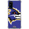 NFL Baltimore Ravens Large Logo Galaxy S20 FE Clear Case