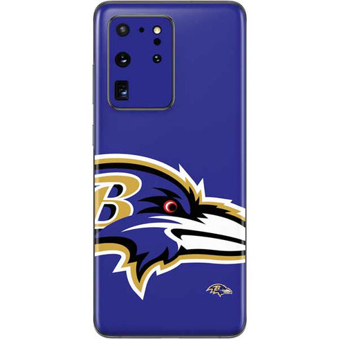 NFL Baltimore Ravens Large Logo Galaxy S20 Ultra 5G Skin