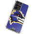NFL Baltimore Ravens Large Logo Galaxy S21 Ultra 5G Clear Case