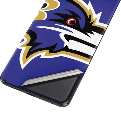 NFL Baltimore Ravens Large Logo Galaxy S21 Ultra 5G Skin