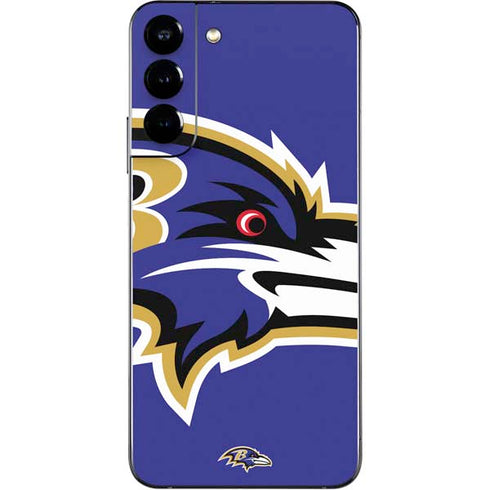 NFL Baltimore Ravens Large Logo Galaxy S22 Plus Skin