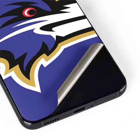 NFL Baltimore Ravens Large Logo Galaxy S22 Skin