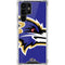 NFL Baltimore Ravens Large Logo Galaxy S22 Ultra Clear Case