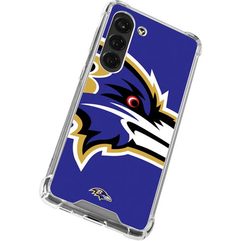 NFL Baltimore Ravens Large Logo Galaxy S23 Clear Case