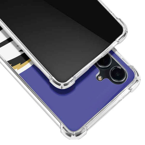 NFL Baltimore Ravens Large Logo Galaxy S23 FE Clear Case