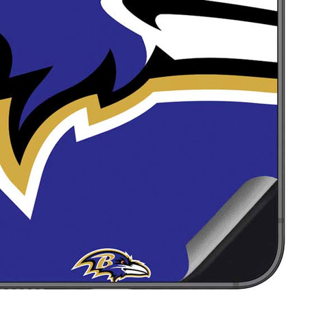 NFL Baltimore Ravens Large Logo Galaxy S23 FE Skin