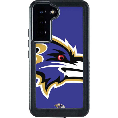 NFL Baltimore Ravens Large Logo Galaxy S23 Plus Waterproof Case