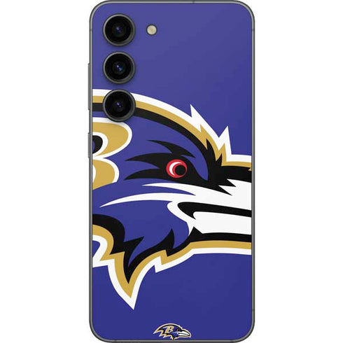 NFL Baltimore Ravens Large Logo Galaxy S23 Skin