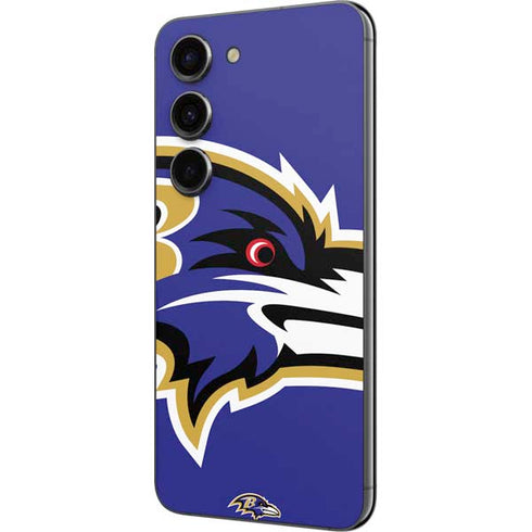 NFL Baltimore Ravens Large Logo Galaxy S23 Skin