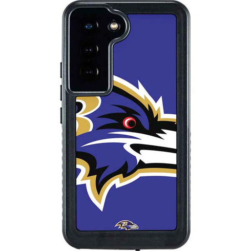 NFL Baltimore Ravens Large Logo Galaxy S23 Waterproof Case