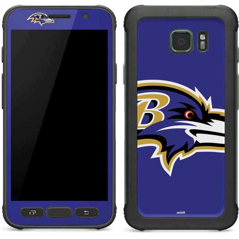 NFL Baltimore Ravens Large Logo Galaxy S7 Active Skin