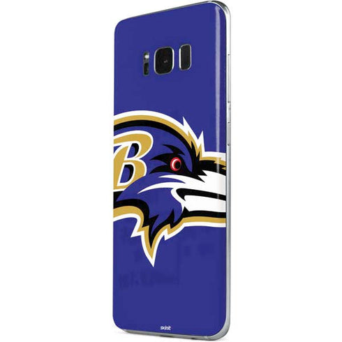 NFL Baltimore Ravens Large Logo Galaxy S8 Skin