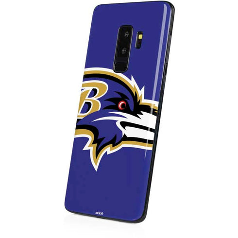 NFL Baltimore Ravens Large Logo Galaxy S9 Plus Skin