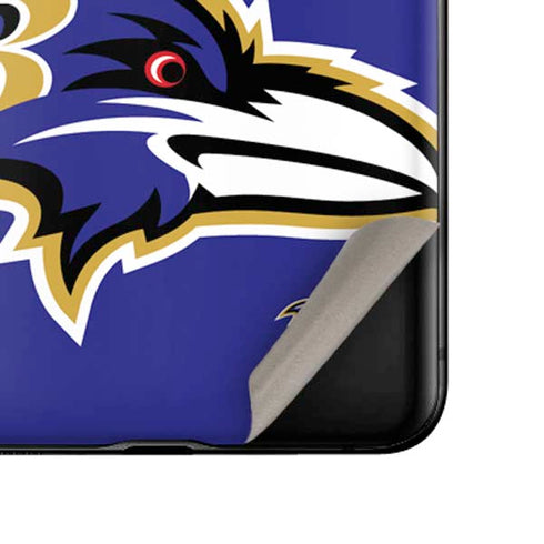 NFL Baltimore Ravens Large Logo Galaxy Z Flip Skin