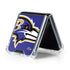 NFL Baltimore Ravens Large Logo Galaxy Z Flip5 5G Clear Case