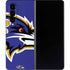 NFL Baltimore Ravens Large Logo Galaxy Z Fold4 5G Skin