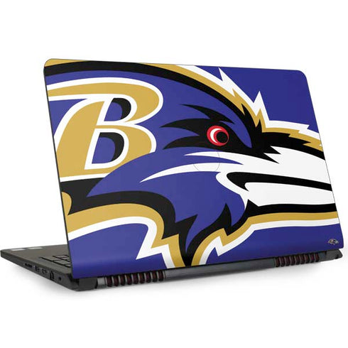 NFL Baltimore Ravens Large Logo Dell Inspiron Skin