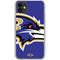 NFL Baltimore Ravens Large Logo iPhone 11 Clear Case