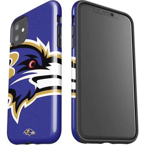 NFL Baltimore Ravens Large Logo iPhone 11 Impact Case