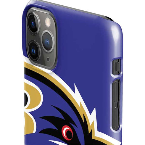 NFL Baltimore Ravens Large Logo iPhone 11 Pro Max Lite Case