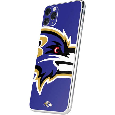 NFL Baltimore Ravens Large Logo iPhone 11 Pro Max Skin