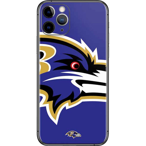 NFL Baltimore Ravens Large Logo iPhone 11 Pro Skin