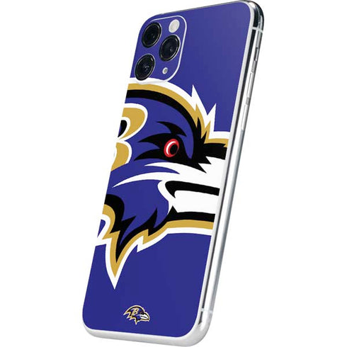 NFL Baltimore Ravens Large Logo iPhone 11 Pro Skin