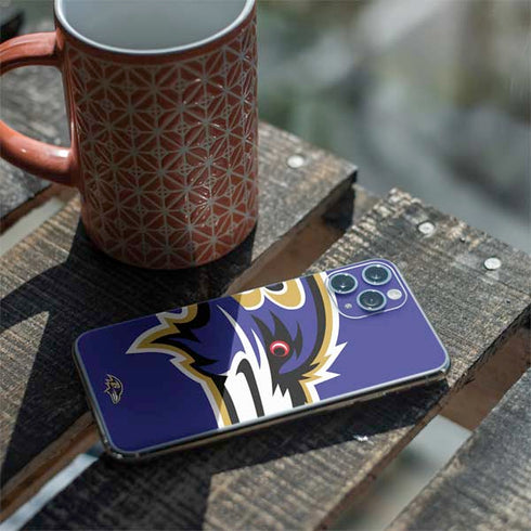 NFL Baltimore Ravens Large Logo iPhone 11 Pro Skin