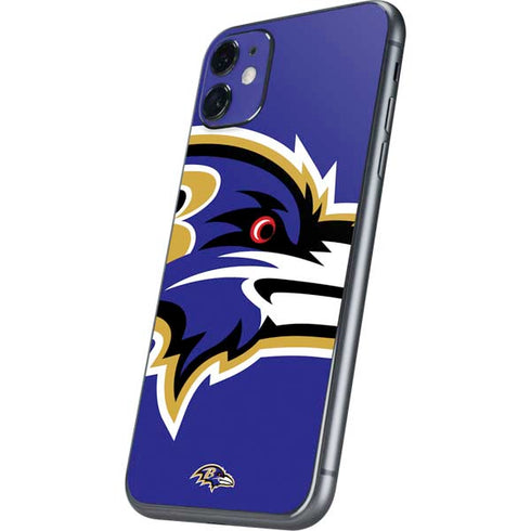NFL Baltimore Ravens Large Logo iPhone 11 Skin
