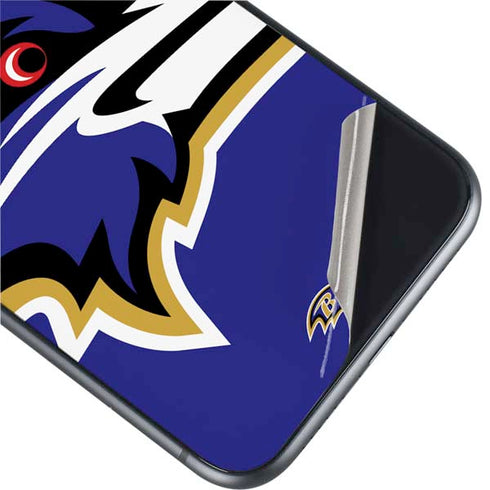 NFL Baltimore Ravens Large Logo iPhone 11 Skin