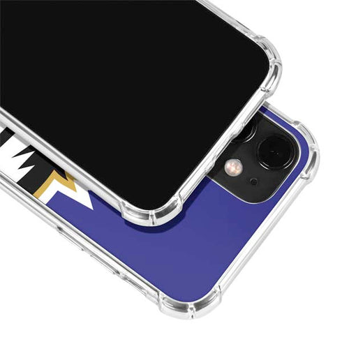NFL Baltimore Ravens Large Logo iPhone 12 Clear Case