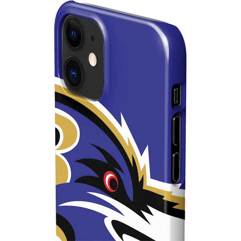 NFL Baltimore Ravens Large Logo iPhone 12 Mini Lite Case