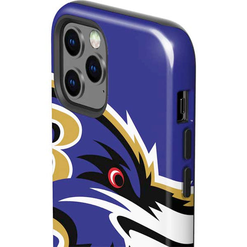 NFL Baltimore Ravens Large Logo iPhone 12 Pro Impact Case