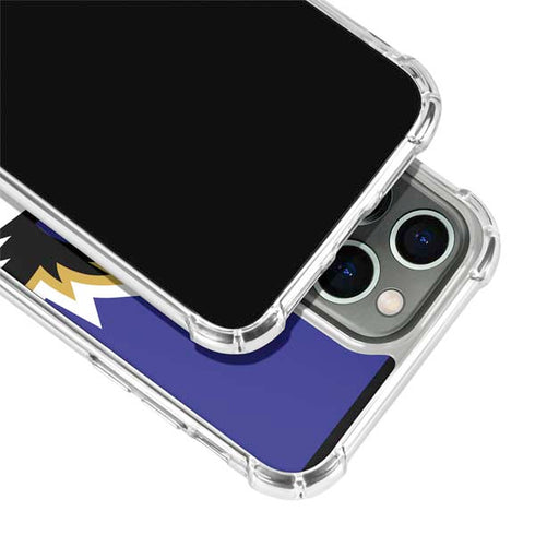 NFL Baltimore Ravens Large Logo iPhone 13 Pro Clear Case