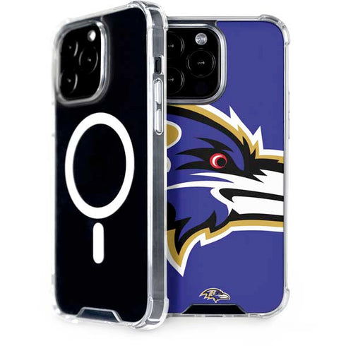 NFL Baltimore Ravens Large Logo iPhone 13 Pro Max MagSafe Case