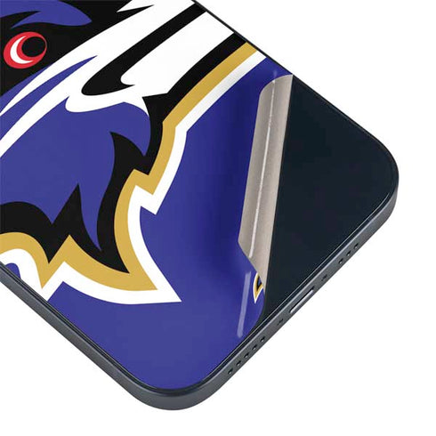 NFL Baltimore Ravens Large Logo iPhone 14 Plus Skin