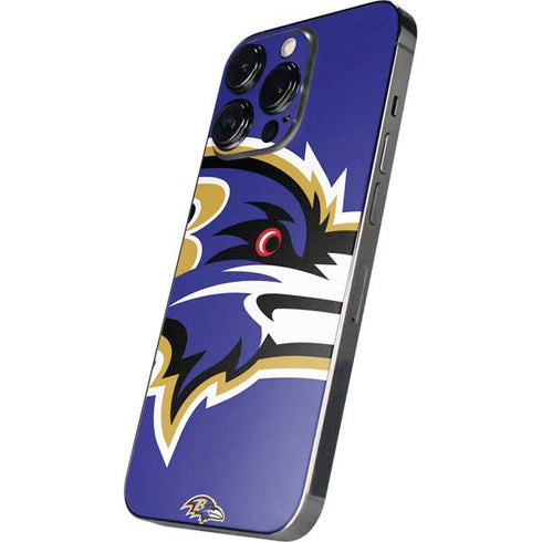NFL Baltimore Ravens Large Logo iPhone 14 Pro Max Skin