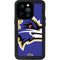 NFL Baltimore Ravens Large Logo iPhone 14 Pro Waterproof Case
