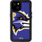 NFL Baltimore Ravens Large Logo iPhone 15 Plus Waterproof Case
