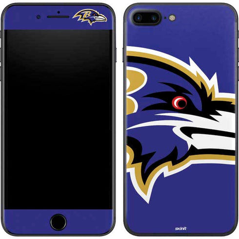 NFL Baltimore Ravens Large Logo iPhone 8 Plus Skin
