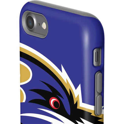 NFL Baltimore Ravens Large Logo iPhone SE (2nd & 3rd Gen) Pro Case