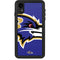 NFL Baltimore Ravens Large Logo iPhone XR Waterproof Case