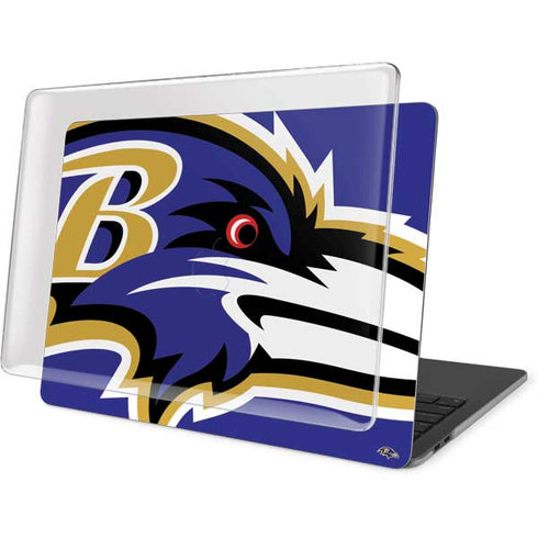 NFL Baltimore Ravens Large Logo MacBook Pro 13in (2020) Case plus Skin