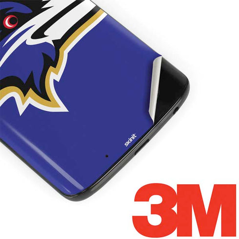 NFL Baltimore Ravens Large Logo Moto G6 Skin